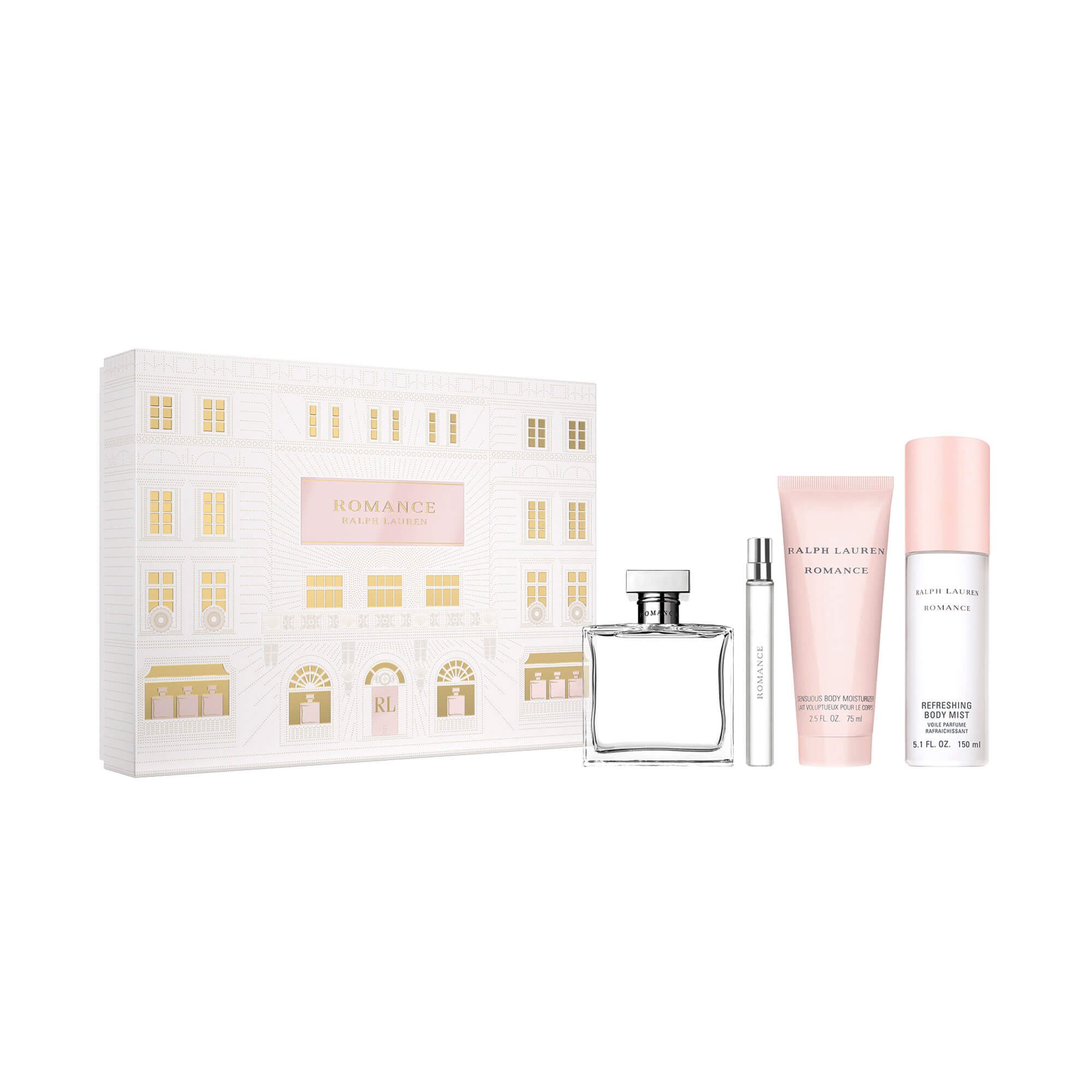 Women s Romance EDP 4 PC Gift Set Ralph Lauren Fragrances
