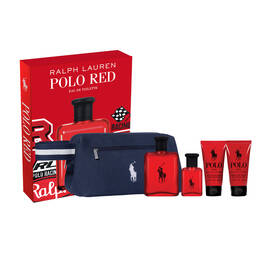 Polo Red EDT 4 Piece Travel Set
