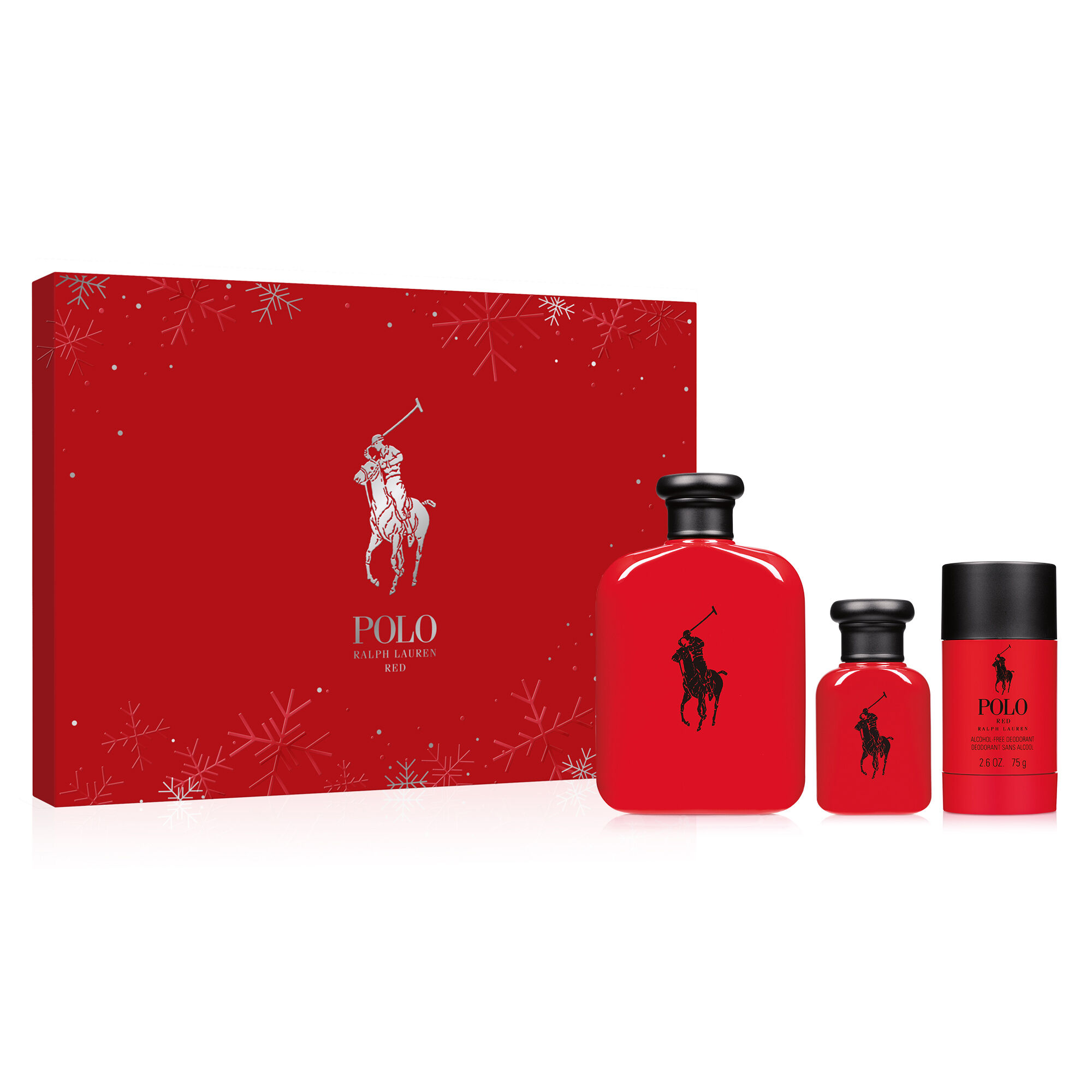 3 Piece Polo Red Eau de Toilette Set Ralph Lauren Fragrances