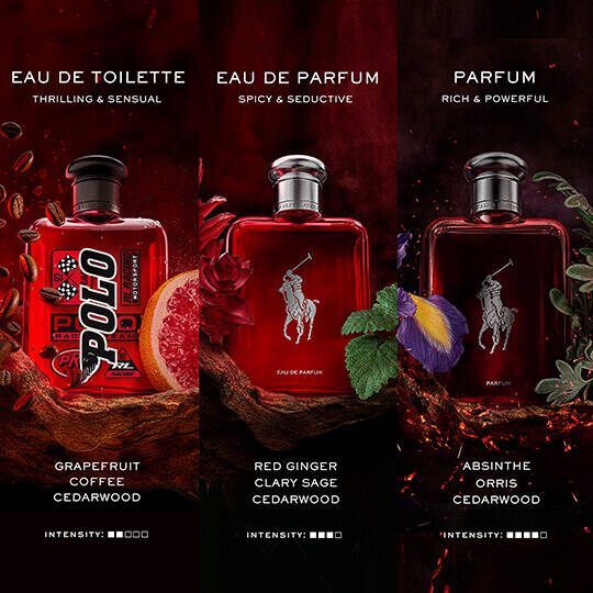 Ralph Lauren Fragrances Polo Red Comparison Chart