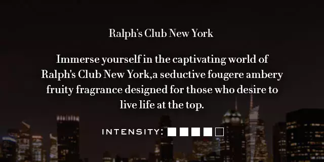 Ralph Lauren Fragrance Ralph's Club New York EDP Fragrance Tile
