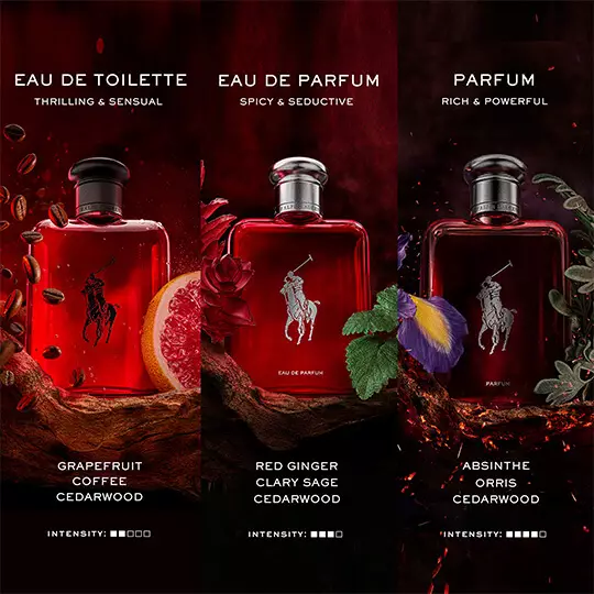 Ralph Lauren Fragrances Ralphs Club Comparison Chart
