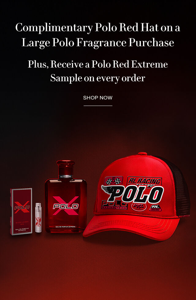 Ralph Lauren Fragrances Polo Red Eau de Parfum Extreme Launch Promo Banner