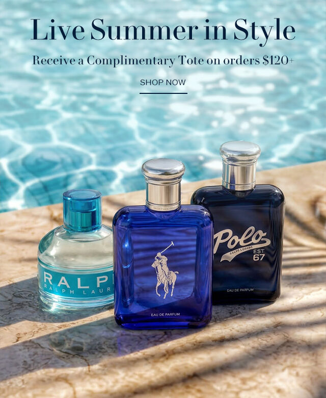 Ralph Lauren Fragrances Summer 2024 Travel Kit Home Page Secondary Banner