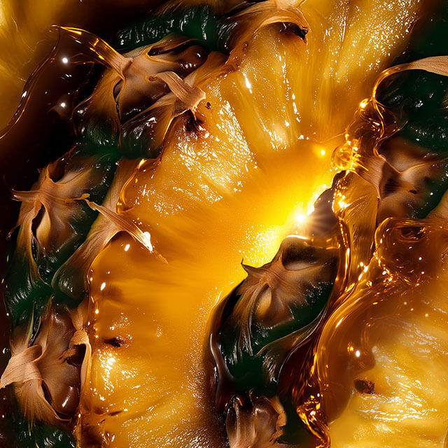 Ralph Lauren Fragrances Polo 67 Eau de Parfum Extreme Launch Ingredient Tile PINEAPPLE ACCORD 