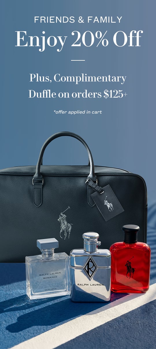 20% off + Duffle on orders $125+